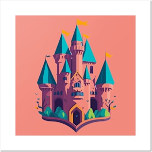Cute Castle Posters and Art